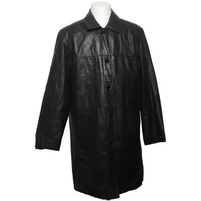 Leather coat (Black) from Angelo Litrico for C&A Leather