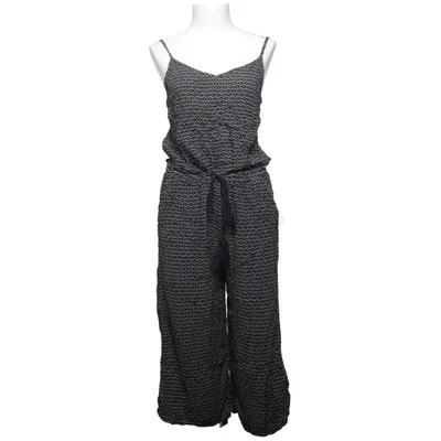Jumpsuit (Zwart, Wit) van Gina Viscose