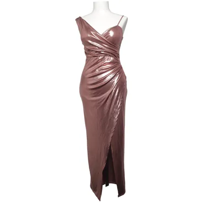 Aftonklänning (Brun) från New Collection Elastan, Polyester