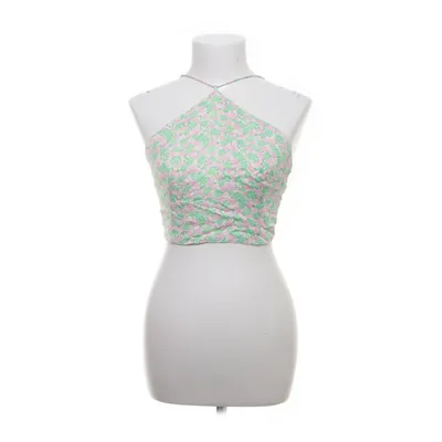 Halterneck top (Grøn, Pink, Flerfarvet) fra Zara
