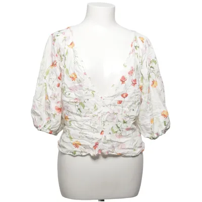 Topp (Vit, Flerfärgad) från H&M Premium Quality Linne, Viskos