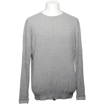Pull-over (Gris) de Signature Cachemire, Coton, Laine