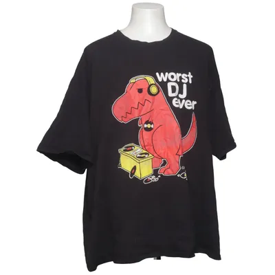 T-shirt (Sort, Flerfarvet) fra Fruit of the Loom Bomuld