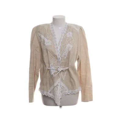 Blazer (Beige) van Puro Lino