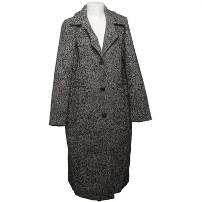 Coat (Black, White) from Aware Polyester