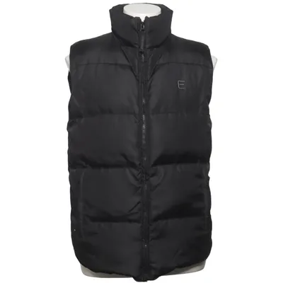 Outer vest (Black) from Emilio Down, Feather, Polyamide
