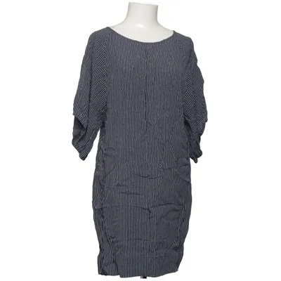 Dress (Blue, White) from Ganni Viscose