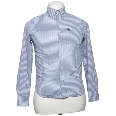Shirt (Blue, White) from Abercrombie Cotton