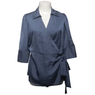 Blouse portefeuille (Bleu) de STOCKH LM Élasthane, Polyester