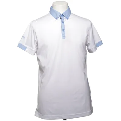 Poloshirt (Wit, Blauw) van Callaway Polyester