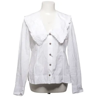 Blouse (Wit) van Ganni Organisch katoen