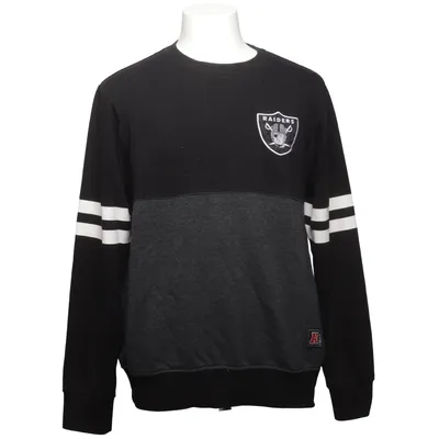 Sweatshirt (Black, Gray) from NFL Team Apparel Cotton, Polyester
