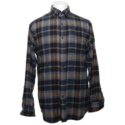 Flannel shirt (Blue, Brown, Black) from A.W. Dunmore Cotton