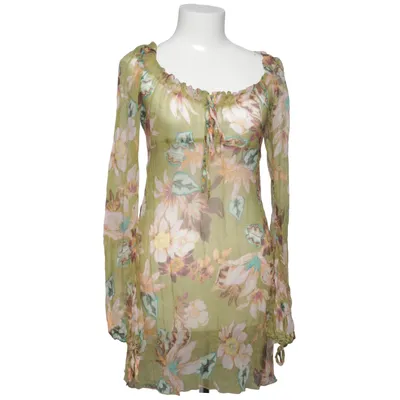 Blouse (Green, Multicolored) from Branting Silk
