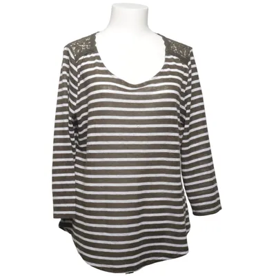 Top (Groen, Wit) van Soho Katoen, Polyamide, Polyester