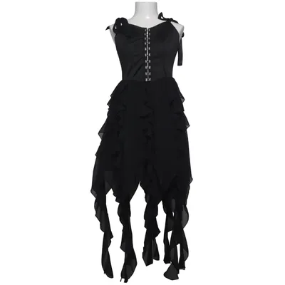 Aftenkjole (Sort) fra Romwe Polyester