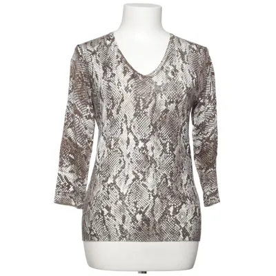 Top (Grijs, Meerkleurig) van Oui Moments Polyamide, Viscose