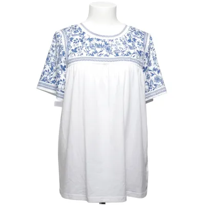 Topp (Vit, Blå, Flerfärgad) från Emery Rose Bomull, Elastan, Polyester