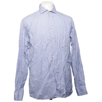 Shirt (Blauw, Meerkleurig) van Hansen & Jacob Katoen