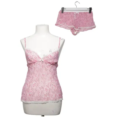Pyjamas (Rosa, Vit) från Mariemeili Bomull, Polyamid, Polyester