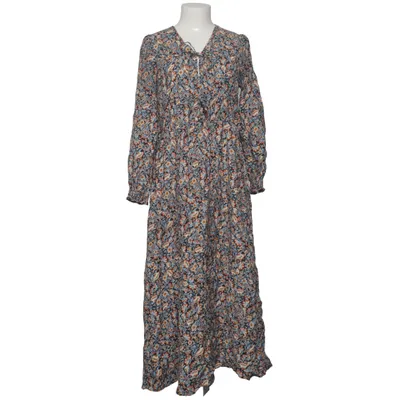 Maxi dress (Blue, Multicolored) from Mango Polyamide, Viscose
