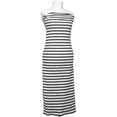 Maxikleid (Schwarz, Weiß) von Divided by H&M Baumwolle, Elasthan