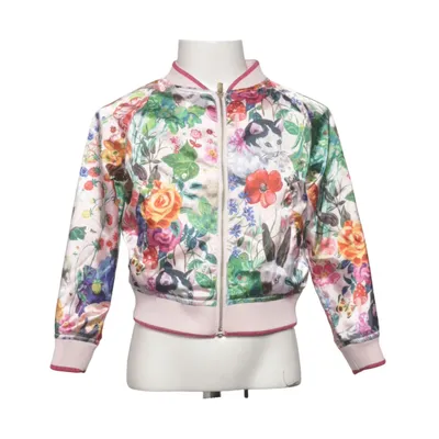 Bomberjack (Roze, Meerkleurig) van Nathalie Lété x H&M Polyester, Elastaan