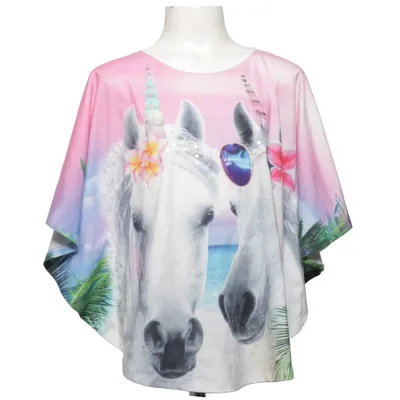 Topp (Rosa, Blå, Flerfärgad) från Bluezoo Elastan, Polyester