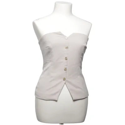 Tubtopp (Beige) från Bik Bok Elastan, Återvunnen polyester, Viskos