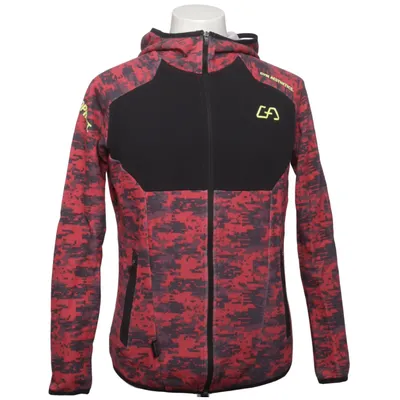 Huvtröja (Röd, Svart, Flerfärgad) från Gym Aesthetics Bomull, Polyester