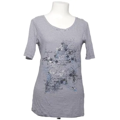T-shirt (Bleu, Blanc) de Oui Black label Coton, Modal