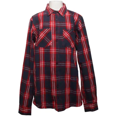 Chemise en flanelle (Rouge, Bleu, Blanc) de Coccodrillo Coton