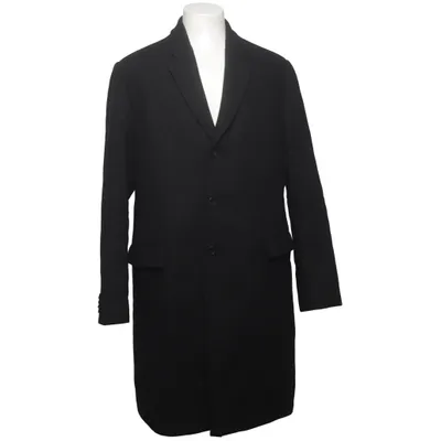 Coat (Black) from Filippa K Polyamide, Polyester, Wool