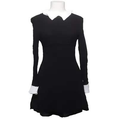 Dress (Black, White) from POPO Viscose