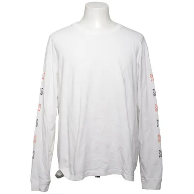 T-shirt à manches longues (Blanc) de SNS Coton biologique