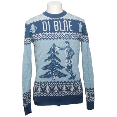 Pull de Noël (Bleu, Blanc) de Malmö FF Coton