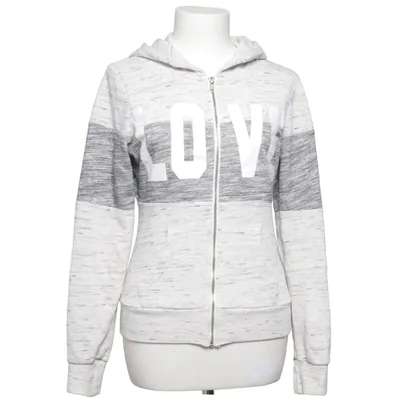 Huvtröja (Grå, Vit) från Reflex Bomull, Polyester