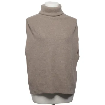 Pull sans manches (Beige) de Mark Kenly Dominotan Laine de mouton