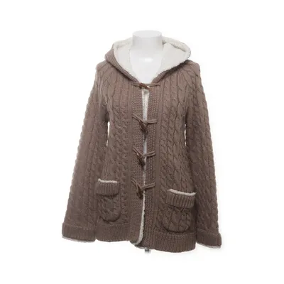 Kofta (Brun, Vit) från Zara Knitwear Akryl, Polyester, Ull