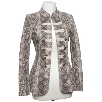 Kavaj (Beige, Svart, Brun) från Voyelles Elastan, Polyester