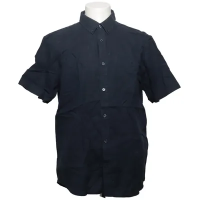 Short sleeve shirt (Blue) from Matinique Cotton, Linen