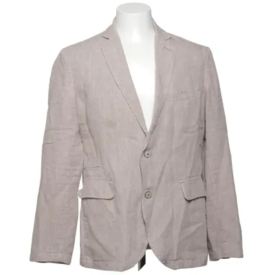 Blazer (Beige) van Zara Man Basic Linnen, Polyester
