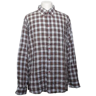 Chemise (Marron, Blanc, Rouge) de Carl William Coton