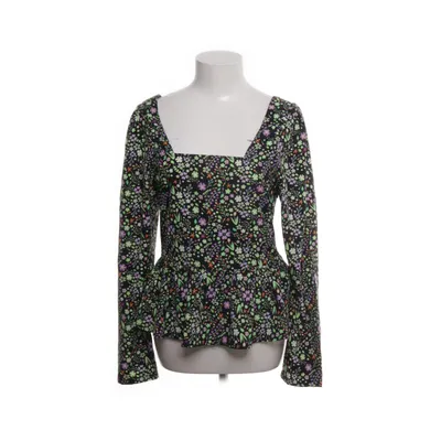 Peplum top (Zwart, Meerkleurig) van Noisy May Polyester