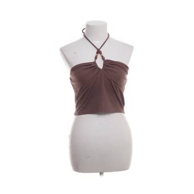 Halternecktopp (Brun) från Clockhouse by C&A Elastan, Polyester, Viskos