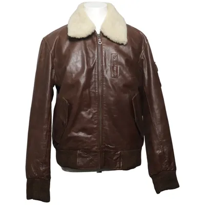 Pilotjakke (Brun) fra Transmission Polyester