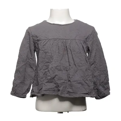 Blouse (Gris) de Zara Coton, Élasthane