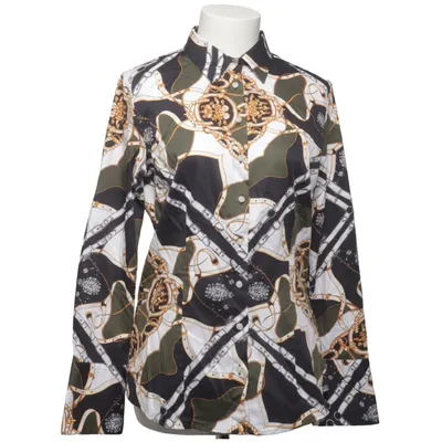 Blouse (Zwart, Groen, Meerkleurig) van Apriori Katoen