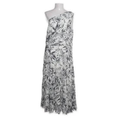 Kjole (Hvid, Flerfarvet) fra H&M Polyester, Elastan