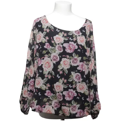 Blouse (Black, Multicolored) from Loveli Polyester